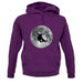 Skateboarder Moon unisex hoodie