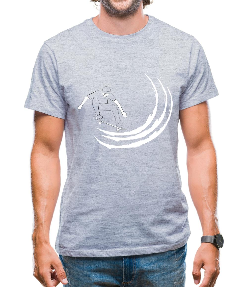 Skaters Swoosh Mens T-Shirt