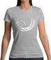 Skaters Swoosh Womens T-Shirt