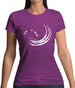 Skaters Swoosh Womens T-Shirt