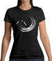 Skaters Swoosh Womens T-Shirt