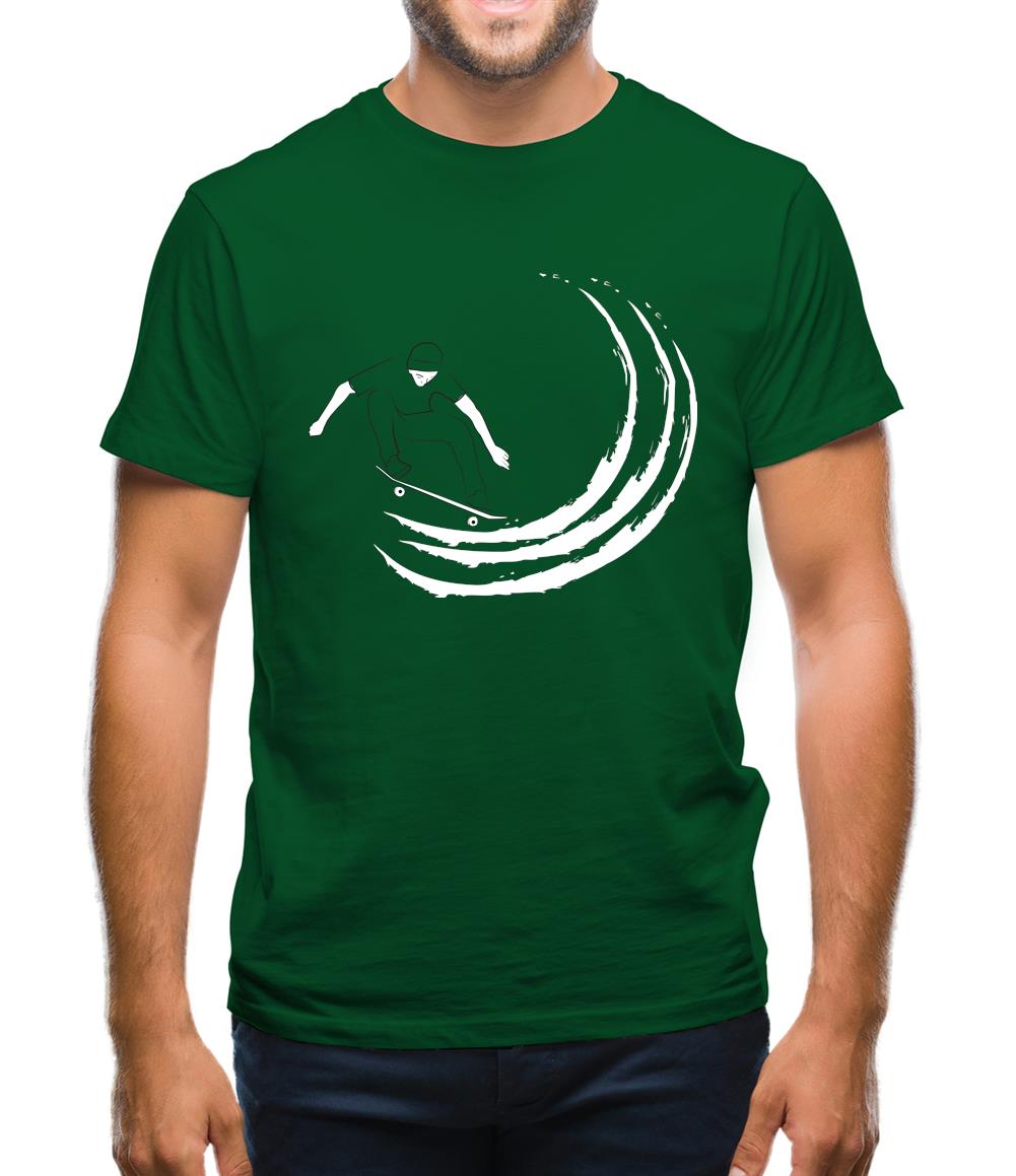 Skaters Swoosh Mens T-Shirt