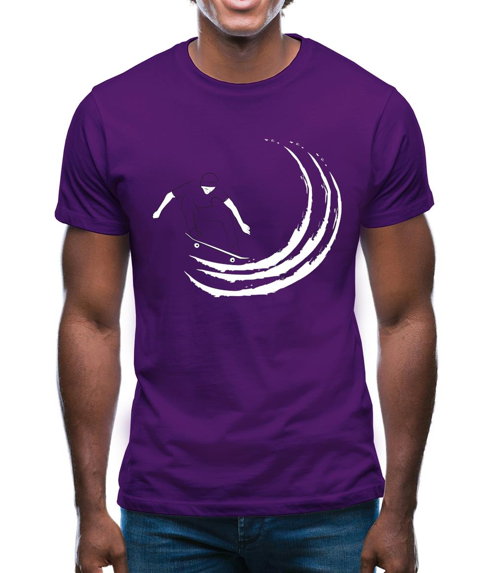 Skaters Swoosh Mens T-Shirt