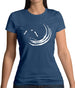 Skaters Swoosh Womens T-Shirt