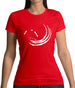 Skaters Swoosh Womens T-Shirt