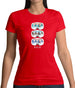 Ski All Day Womens T-Shirt