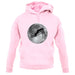 Ski Jump Moon unisex hoodie