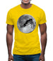 Ski Jump Moon Mens T-Shirt