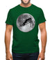 Ski Jump Moon Mens T-Shirt