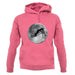 Ski Jump Moon unisex hoodie