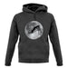 Ski Jump Moon unisex hoodie