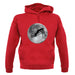 Ski Jump Moon unisex hoodie