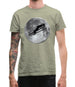 Ski Jump Moon Mens T-Shirt