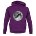 Ski Jump Moon unisex hoodie