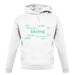 Skiing Languages unisex hoodie