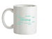 Skiing Languages Ceramic Mug