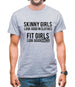 Fit Girls Look Good Mens T-Shirt