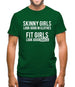 Fit Girls Look Good Mens T-Shirt