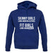 Fit Girls Look Good unisex hoodie