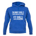 Fit Girls Look Good unisex hoodie