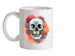 TÃªte De Mort - Fleurs Ceramic Mug