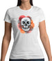 Skull Flower Womens T-Shirt