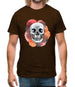 Skull Flower Mens T-Shirt