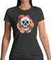 Skull Flower Womens T-Shirt