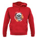 Skull Flower unisex hoodie