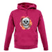 Skull Flower unisex hoodie