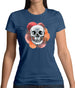 Skull Flower Womens T-Shirt