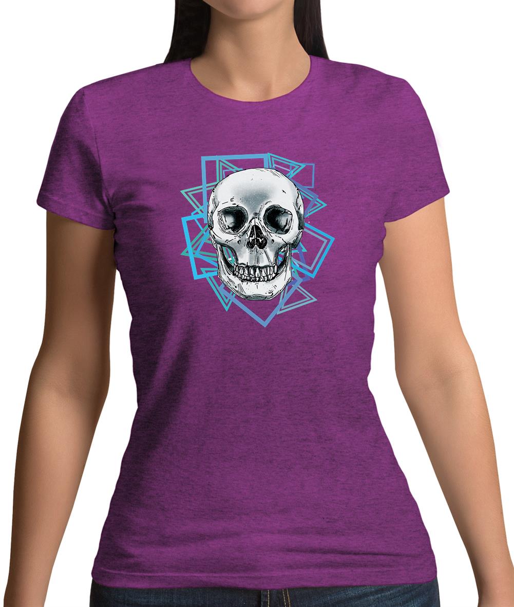 Skull Shapes Womens T-Shirt