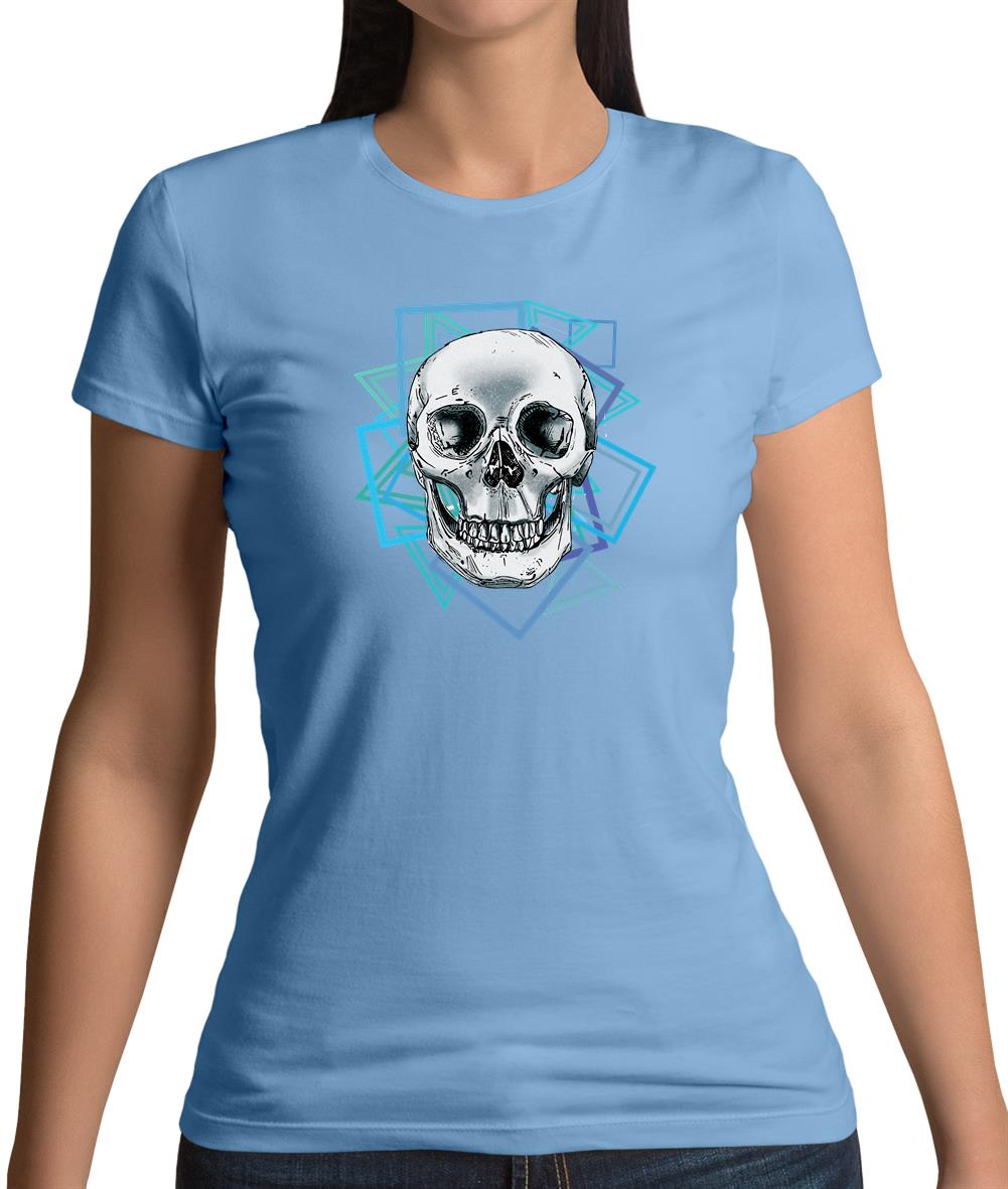 Skull Shapes Womens T-Shirt