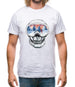 Skull With Ski Mask Mens T-Shirt