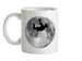 Sky Diving Moon Ceramic Mug