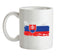 Slovakia Grunge Style Flag Ceramic Mug