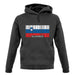 Slovenia Barcode Style Flag unisex hoodie