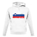Slovenia Grunge Style Flag unisex hoodie