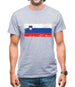 Slovenia Grunge Style Flag Mens T-Shirt