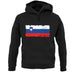 Slovenia Grunge Style Flag unisex hoodie