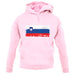 Slovenia Grunge Style Flag unisex hoodie