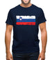 Slovenia Grunge Style Flag Mens T-Shirt