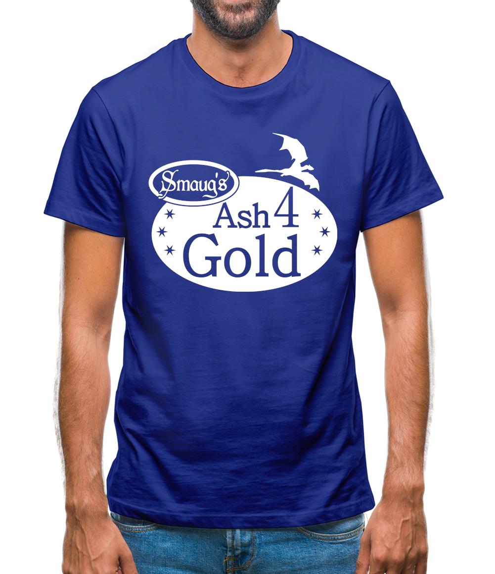 Smaug's Ash For Gold Mens T-Shirt