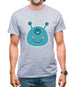 Smiley Face Alien Mens T-Shirt