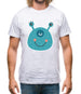 Smiley Face Alien Mens T-Shirt