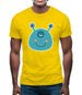 Smiley Face Alien Mens T-Shirt