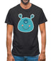 Smiley Face Alien Mens T-Shirt