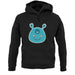 Smiley Face Alien unisex hoodie