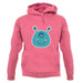 Smiley Face Alien unisex hoodie