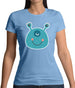 Smiley Face Alien Womens T-Shirt